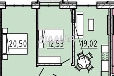 2-кімнатна квартира за адресою Фонтанська дор. (площа 61,6 м²) - Atlanta.ua - фото 6