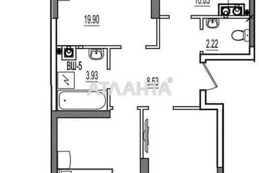 3-комнатная квартира по адресу ул. Строительная (площадь 79 м²) - Atlanta.ua - фото 14