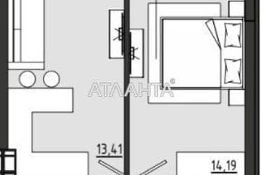 1-room apartment apartment by the address st. Chekhova (area 40,5 m²) - Atlanta.ua - photo 6
