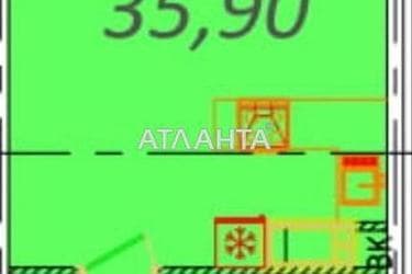 1-комнатная квартира по адресу ул. Пионерская (площадь 35,9 м²) - Atlanta.ua - фото 7