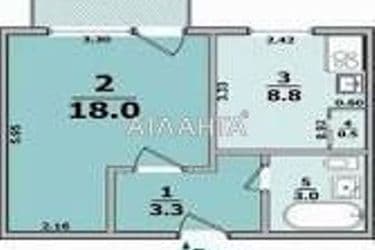 1-кімнатна квартира за адресою Дніпропетр. Дор. (площа 40 м²) - Atlanta.ua - фото 6