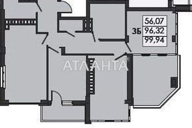 3-rooms apartment apartment by the address st. Nikolaevskaya (area 103,5 m²) - Atlanta.ua - photo 6