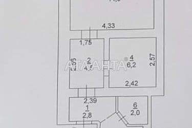 2-кімнатна квартира за адресою вул. Чорноморського Козацтва (площа 38 м²) - Atlanta.ua - фото 30