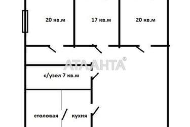 4+-rooms apartment apartment by the address st. Nezhinskaya Frantsa Meringa (area 93,6 m²) - Atlanta.ua - photo 12