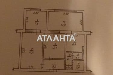 3-комнатная квартира по адресу ул. 40 лет обороны одессы (площадь 70,2 м²) - Atlanta.ua - фото 28
