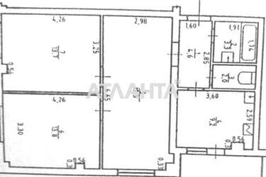 3-кімнатна квартира за адресою Іспанський пров. (площа 68 м²) - Atlanta.ua - фото 14