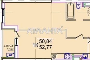 1-room apartment apartment by the address st. Genuezskaya (area 53 m²) - Atlanta.ua - photo 17