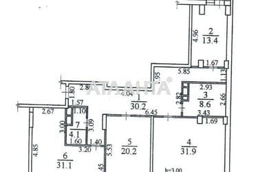 3-кімнатна квартира за адресою вул. Відрадна (площа 142 м²) - Atlanta.ua - фото 14