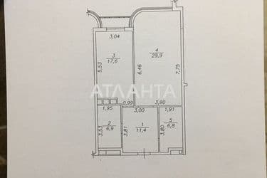 2-rooms apartment apartment by the address st. Berezovaya (area 72,6 m²) - Atlanta.ua - photo 9