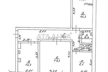 3-комнатная квартира по адресу ул. Святослава Рихтера (площадь 71 м²) - Atlanta.ua - фото 16