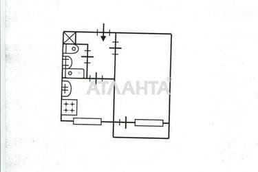 1-комнатная квартира по адресу ул. Бочарова ген. (площадь 30 м²) - Atlanta.ua - фото 14