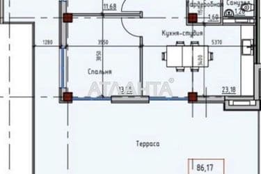2-комнатная квартира по адресу ул. Дачная (площадь 86 м²) - Atlanta.ua - фото 10