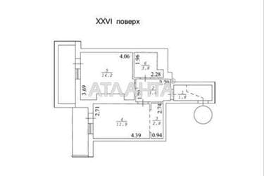 1-кімнатна квартира за адресою вул. Педагогічна (площа 45 м²) - Atlanta.ua - фото 35