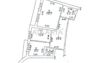 Багатокімнатна квартира за адресою вул. Левітана (площа 292 м²) - Atlanta.ua - фото 32