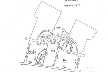Багатокімнатна квартира за адресою вул. Левітана (площа 292 м²) - Atlanta.ua - фото 33