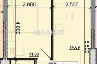 1-room apartment apartment by the address st. Vilyamsa ak (area 38,1 m²) - Atlanta.ua - photo 6