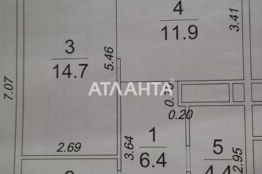 1-room apartment apartment by the address st. Zhemchuzhnaya (area 42 m²) - Atlanta.ua - photo 31