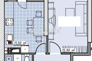 1-room apartment apartment by the address st. Genuezskaya (area 39 m²) - Atlanta.ua - photo 26