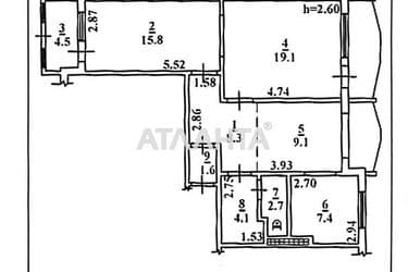 Комерційна нерухомість за адресою Дніпропетр. Дор. (площа 77 м²) - Atlanta.ua - фото 7