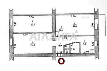 3-кімнатна квартира за адресою вул. Паркова (площа 61 м²) - Atlanta.ua - фото 15
