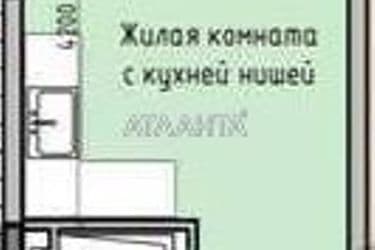 1-кімнатна квартира за адресою вул. Радісна (площа 24,0 м²) - Atlanta.ua - фото 10