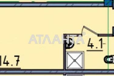 1-room apartment apartment by the address st. Primorskaya Suvorova (area 18,8 m²) - Atlanta.ua - photo 9