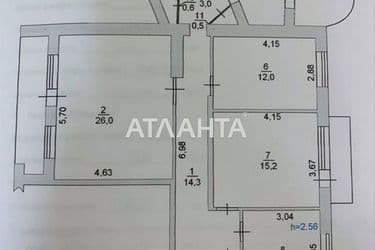 4+-rooms apartment apartment by the address st. Parkovaya (area 110 m²) - Atlanta.ua - photo 24