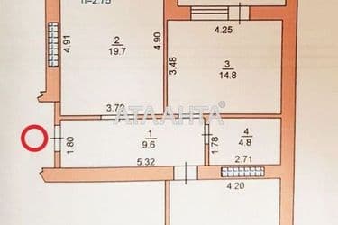 2-комнатная квартира по адресу ул. Парусная (площадь 82 м²) - Atlanta.ua - фото 10