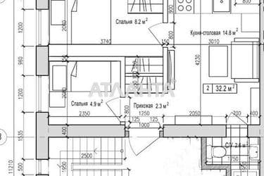 1-room apartment apartment by the address st. Gvardeyskiy per (area 32,2 m²) - Atlanta.ua - photo 13