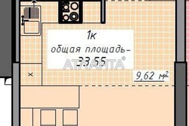 1-кімнатна квартира за адресою Курортний пров. (площа 32 м²) - Atlanta.ua - фото 10