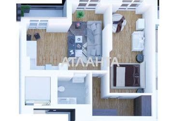 1-комнатная квартира по адресу ул. Новаторов (площадь 54,9 м²) - Atlanta.ua - фото 11