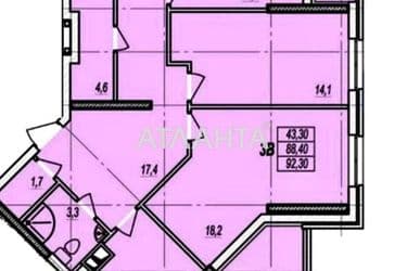 3-кімнатна квартира за адресою Люстдорфська дор. (площа 93,5 м²) - Atlanta.ua - фото 16