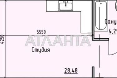 1-кімнатна квартира за адресою вул. Приморська (площа 35,7 м²) - Atlanta.ua - фото 4