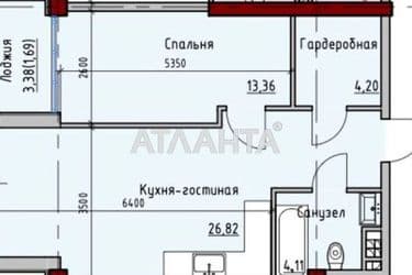 1-кімнатна квартира за адресою вул. Приморська (площа 52 м²) - Atlanta.ua - фото 8