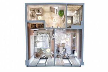 1-кімнатна квартира за адресою вул. Дружби народів (площа 46 м²) - Atlanta.ua - фото 19