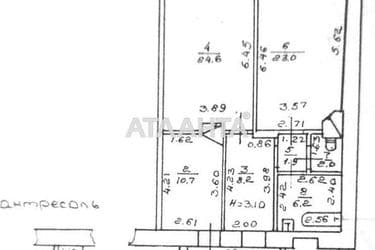 3-rooms apartment apartment by the address st. Ushinskogo per (area 102 m²) - Atlanta.ua - photo 19