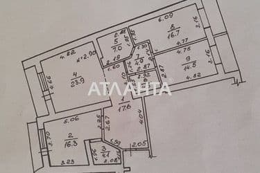 3-комнатная квартира по адресу ул. Левитана (площадь 116 м²) - Atlanta.ua - фото 48