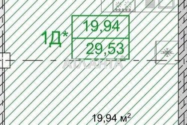 1-room apartment apartment by the address st. Bazarnaya Kirova (area 29,5 m²) - Atlanta.ua - photo 12