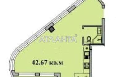 1-room apartment apartment by the address st. Zabolotnogo ak (area 47,1 m²) - Atlanta.ua - photo 6