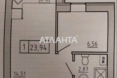 1-room apartment apartment by the address st. Spreysa (area 23,9 m²) - Atlanta.ua - photo 11