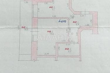 1-room apartment apartment by the address st. Tsentralnaya (area 38,4 m²) - Atlanta.ua - photo 16