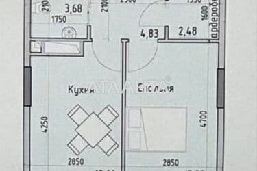 1-room apartment apartment by the address st. Radostnaya (area 38 m²) - Atlanta.ua - photo 14