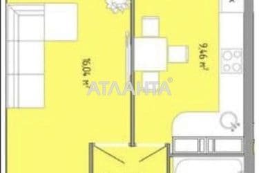 1-room apartment apartment by the address st. Pishonovskaya (area 36,9 m²) - Atlanta.ua - photo 7