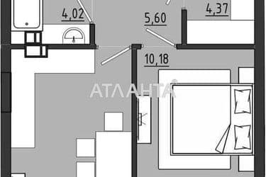 1-room apartment apartment by the address st. Chekhova (area 42,4 m²) - Atlanta.ua - photo 16