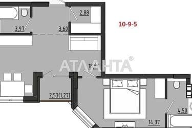 1-кімнатна квартира за адресою вул. Чехова (площа 49,5 м²) - Atlanta.ua - фото 8