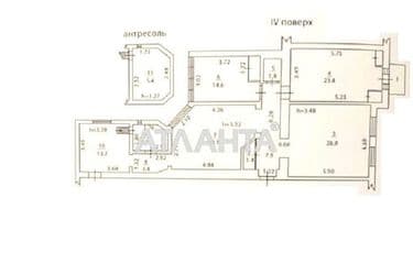Многокомнатная квартира по адресу ул. Софиевская (площадь 123,5 м²) - Atlanta.ua - фото 45