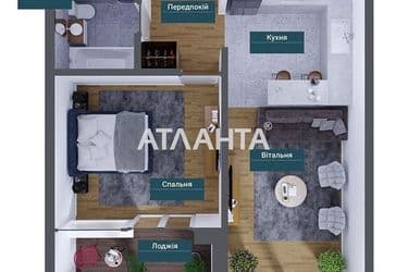 1-room apartment apartment by the address st. Frantsuzskiy bul Proletarskiy bul (area 46,4 m²) - Atlanta.ua - photo 23