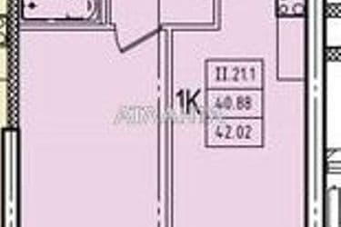 1-комнатная квартира по адресу ул. Генуэзская (площадь 43,2 м²) - Atlanta.ua - фото 13