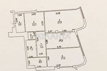 3-кімнатна квартира за адресою Морехідний пров. (площа 125 м²) - Atlanta.ua - фото 48
