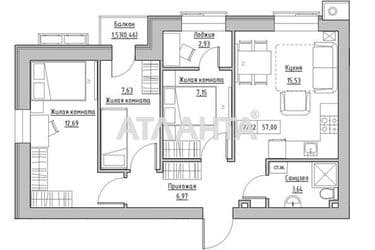 3-комнатная квартира по адресу 7 км овидиопольской дор. (площадь 57 м²) - Atlanta.ua - фото 5